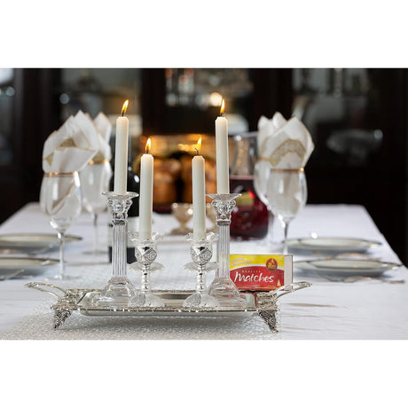 Candle Holder Silver Plated