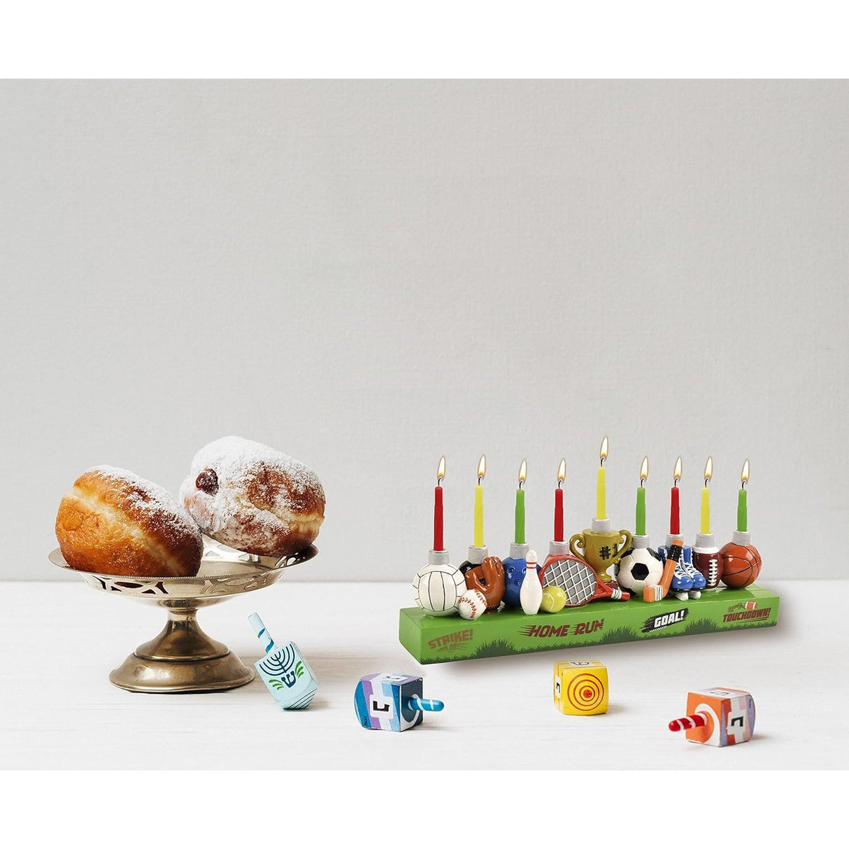 Chanuka Candle Menorah - Sports