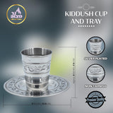 Kiddush Cup and Tray