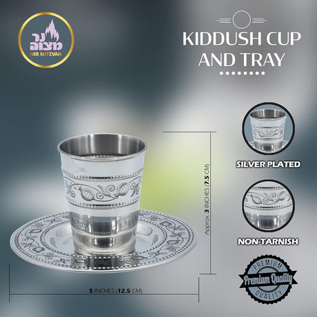 Kiddush Cup and Tray