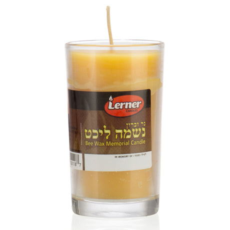 Lerner 28 hour Beeswax Memorial Candle