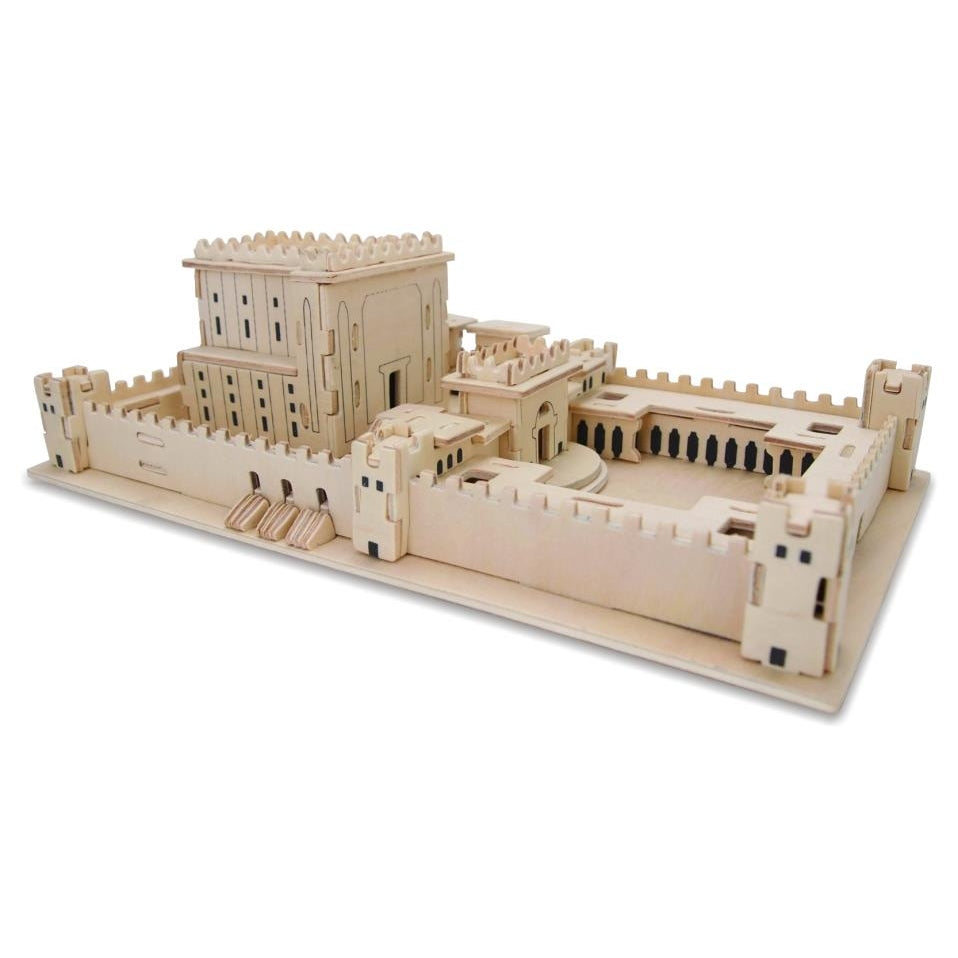 Jerusalem Second Temple 3d Puzzle 26*15*10 Cm