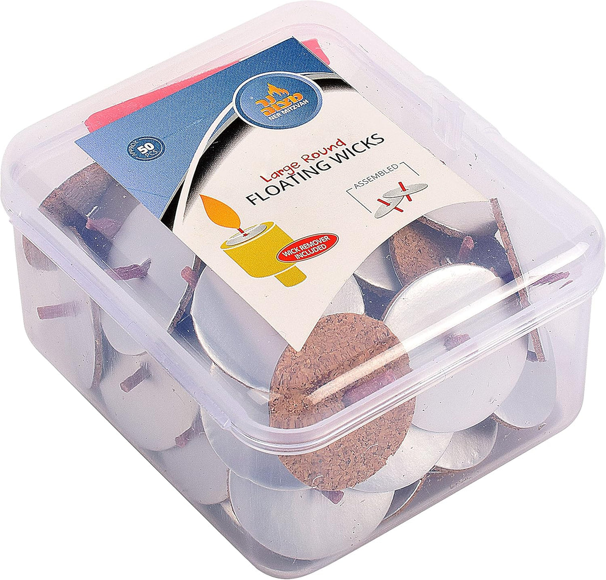 Large Floating Wicks Assembled