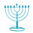 BLUE WIRE MENORAH