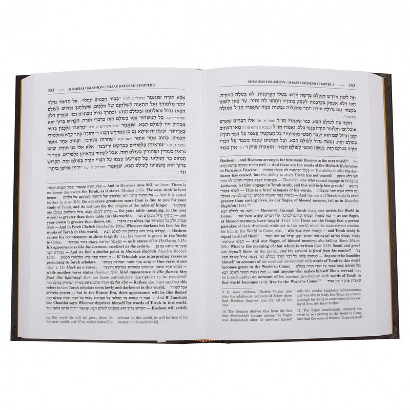 Sefer Shemiras Halashon Friedman Family Edition