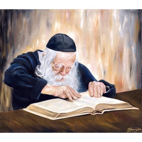 Painting Canvas Reb Chaim Kanievsky