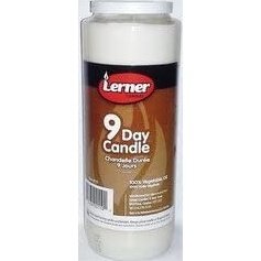 LERNER 9 DAY MEMORIAL CANDLE