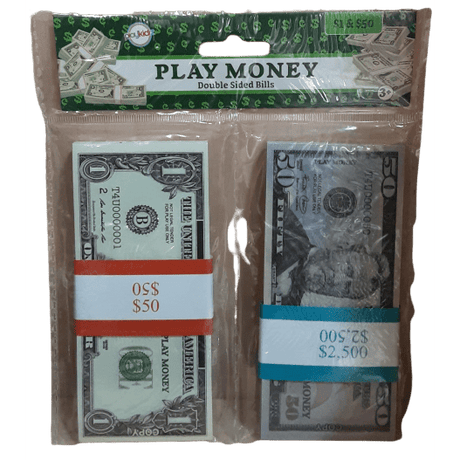 Play Money $1 & $50