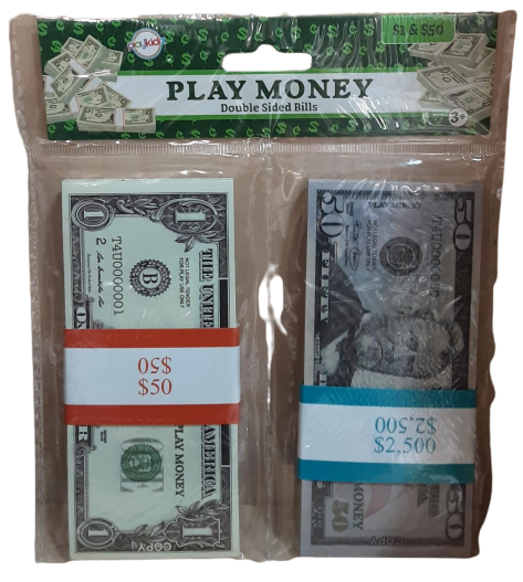 Play Money $1 & $50