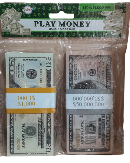Play Money $20 & $1Million
