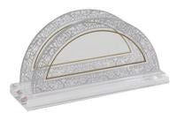 Acrylic Napkin Holder - Round Royal Design