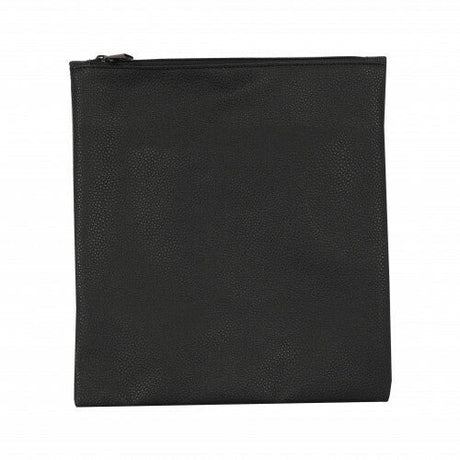 Plastic Tefilin Bag Cover - With Leather Look Back With Pocket, Handle & Strap