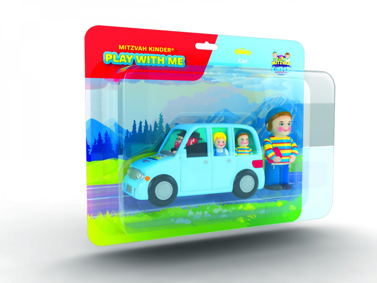 Mitzvah Kinder: Play With Me Playset - Car (2 Pcs)