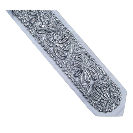 Silver Metal Gefluchten Atarah - Crown & Half Flower Style 704 Medium - 11.5 Cm 4.5