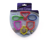 Chanukah Cookie Cutters - Set of 6 Pcs