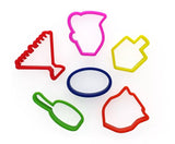 Chanukah Cookie Cutters - Set of 6 Pcs