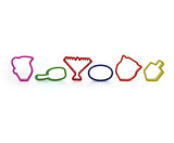 Chanukah Cookie Cutters - Set of 6 Pcs