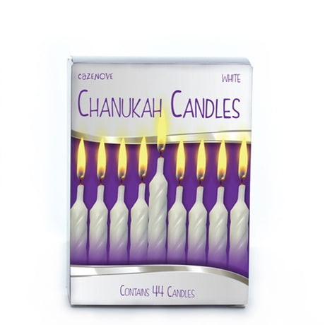 Candles Chanukah White