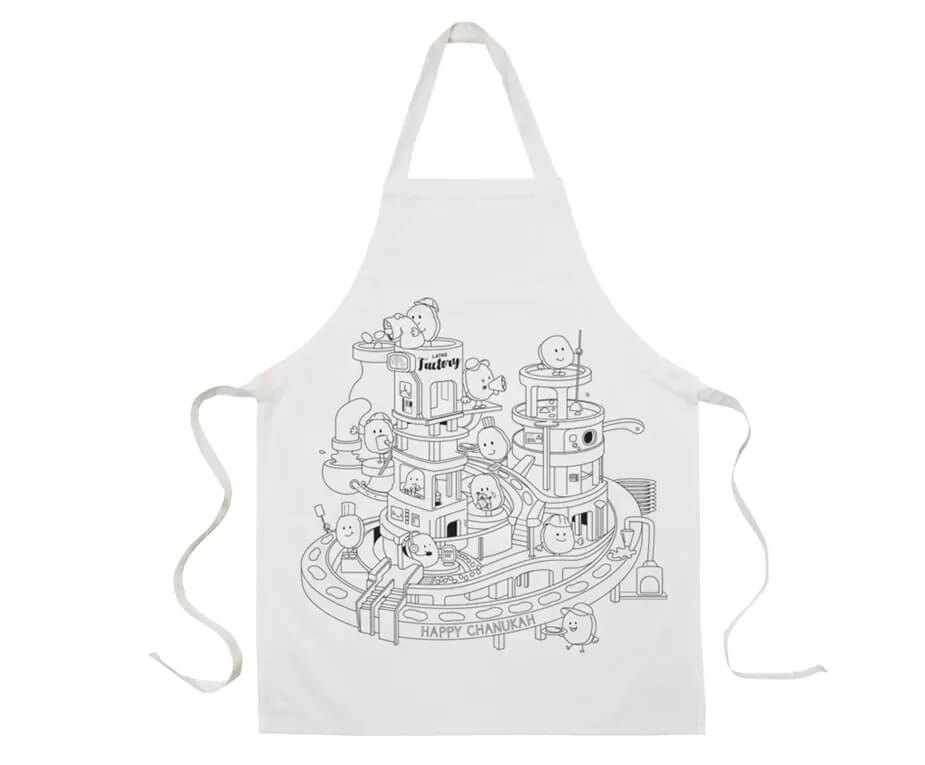 Colour-In Apron