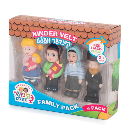 Kinder Velt Family Pack 4 Piece Set