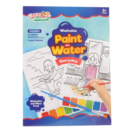 washable paint water every day