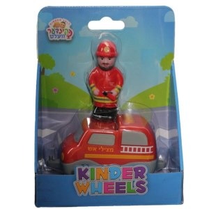 Kindervelt Kinder Wheels Fire Rescue Vehicle And Mentchee