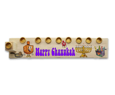 Create your Own Wood Menorah