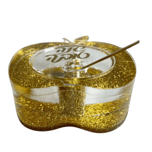 Honey Dish In Apple Shape Block