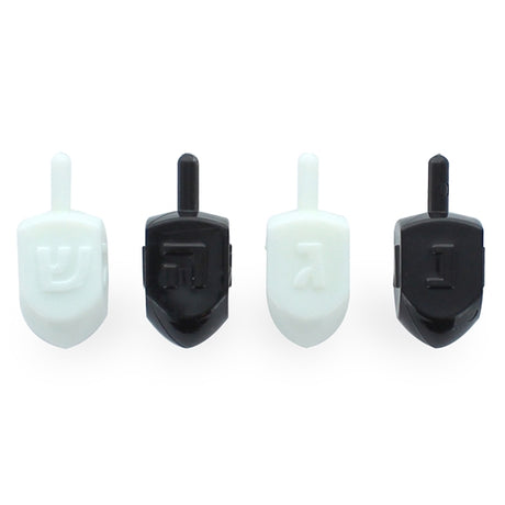 Black or White Gloss Dreidel