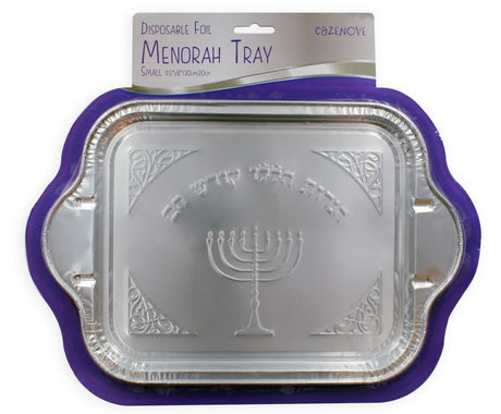 Foil Menorah Tray Small