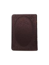 סדור ספרד כיס בינוני רכה בורדו - כפתור ופרחBurgundy