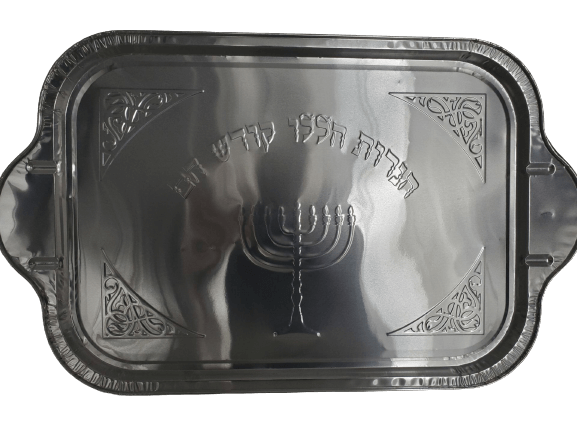 Silver foil tray