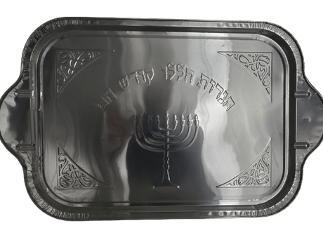 Silver foil tray