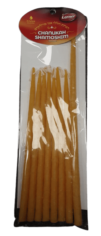 Set Beeswax Candles Shamoshim 7+1