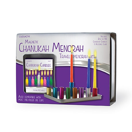 Magnetic Travel Menorah