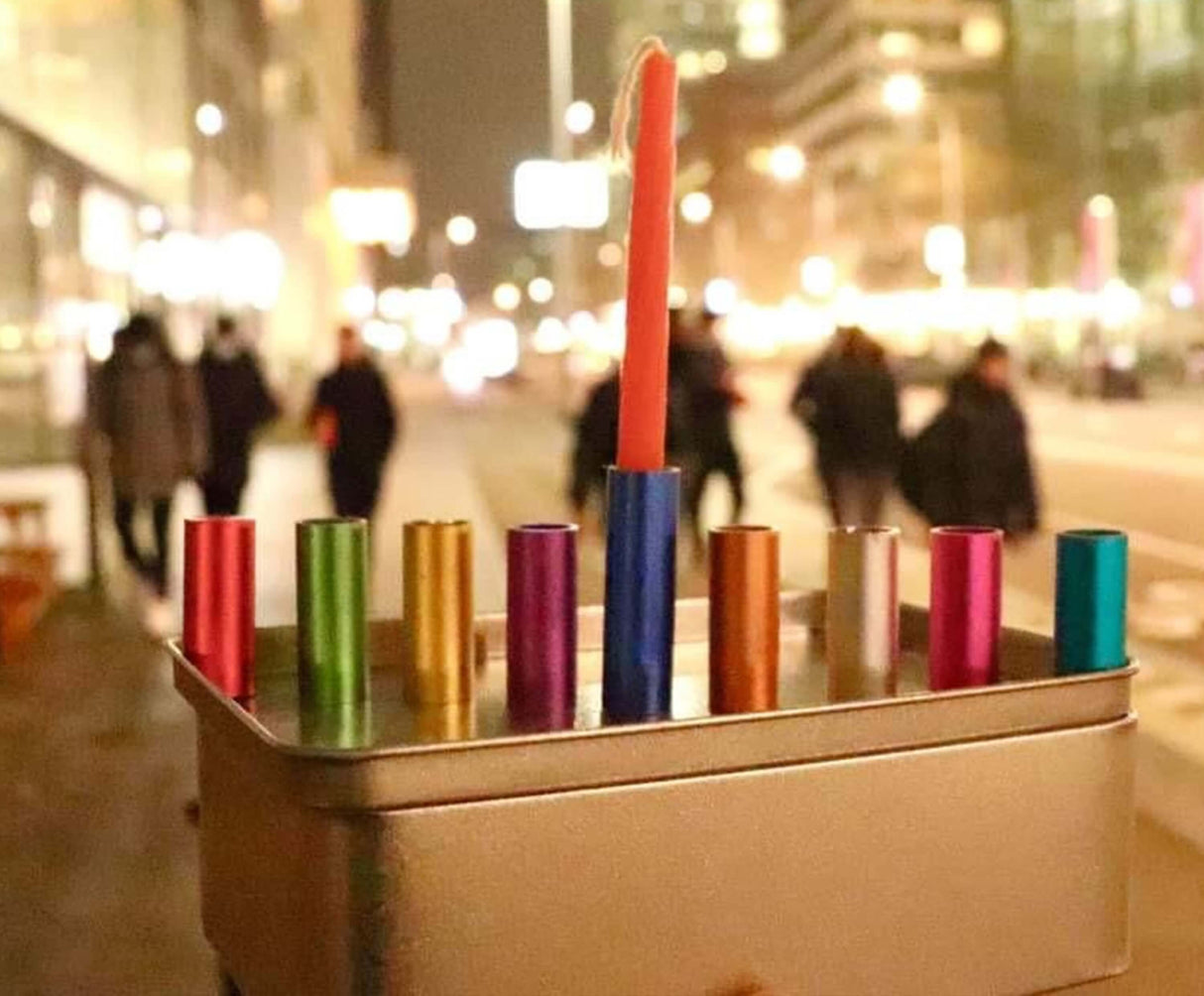 Magnetic Travel Menorah