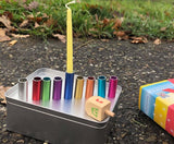 Magnetic Travel Menorah