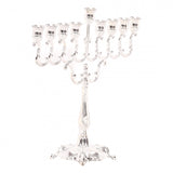 Silver Plated Candle Menorah