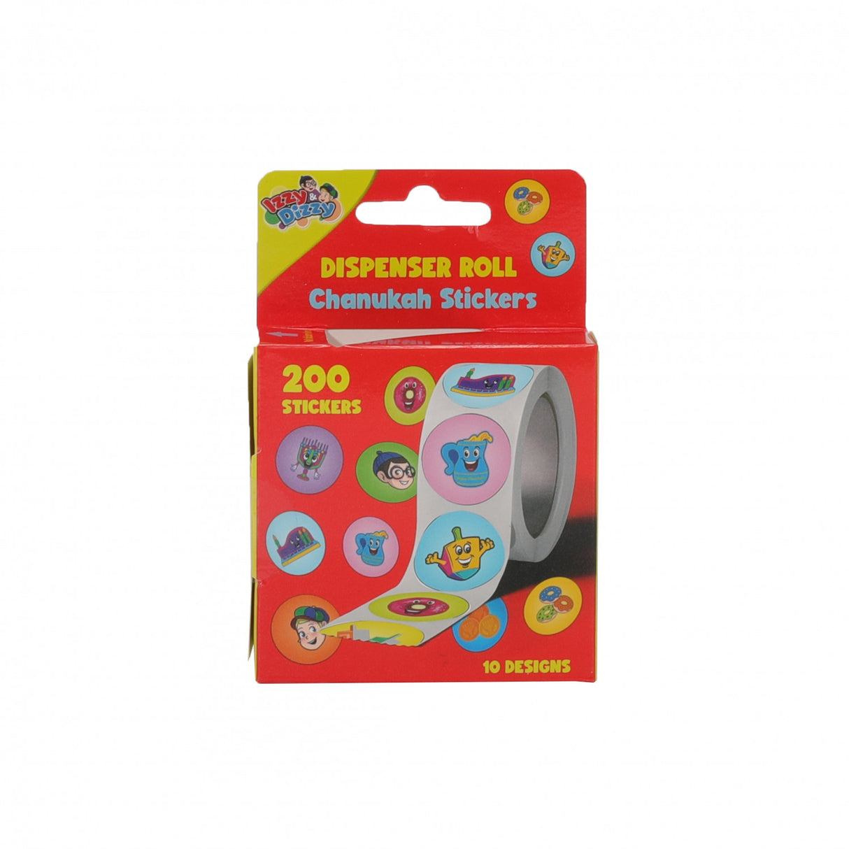 Dispenser Roll Chanukah Stickers