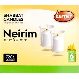 Lerner Candles 6Hr., 72 Ct