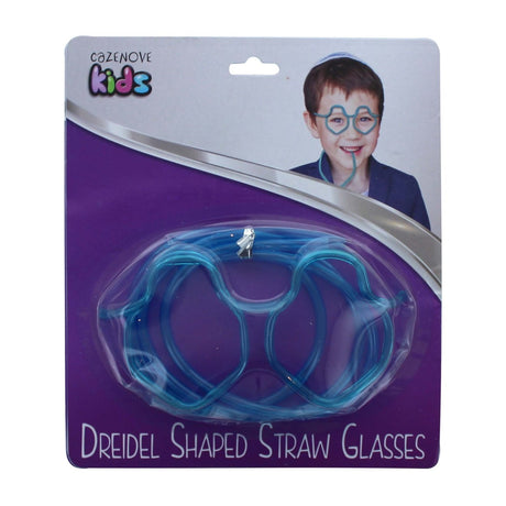 Dreidel Shaped Glasses Straw