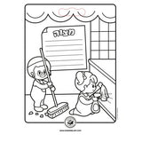 Coloring Book - Mitzvah Notes