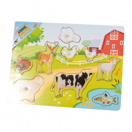 Wooden Puzzle Farm