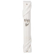 Plastic White Mezuzah 15cm With Rubber Cork