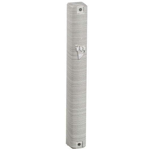 Plastic Mezuzah 15 Cm 3d Metallic Paint