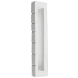 Polyresin "Cement" Mezuzah 15 cm, White