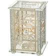 Crystal Tzedakah Box 13*9 cm with Plaque