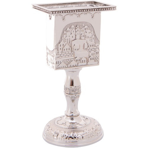 Nickel Havdalah Candle 13cm