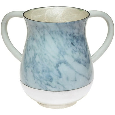Aluminium Washing Cup 13 cm - Marble texture