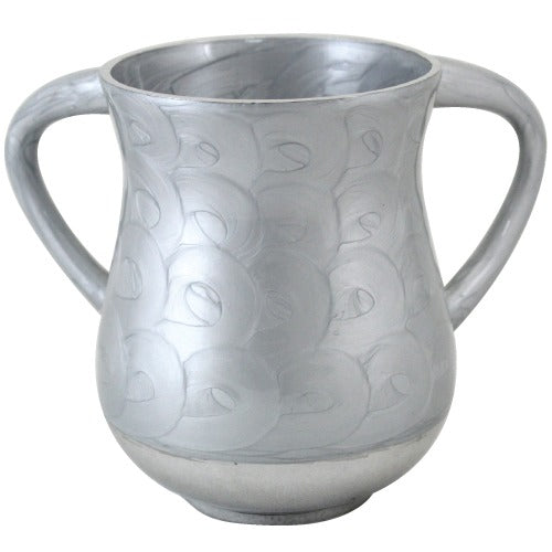 Washing Cup - Aluminium 13 Cm - Silver Glitter